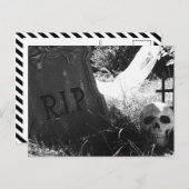 begraafplaats briefkaart (Voorkant / Achterkant)