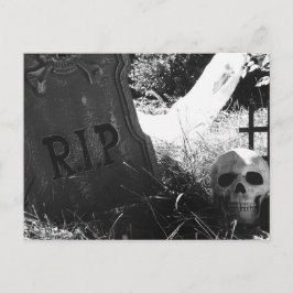 begraafplaats briefkaart