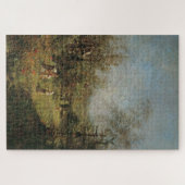 Begraafplaats in Goisern verlaten Legpuzzel (Horizontaal)