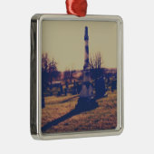 begraafplaats in Washington, Iowa Metalen Ornament (Rechts)