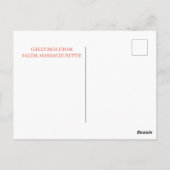 Begraafplaats Salem Massachusetts Briefkaart (Achterkant)