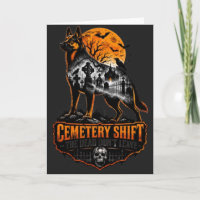Begraafplaats Shift Duitse Herders Halloween Gotis
