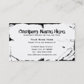 begraafplaats visitekaartje (Achterkant)