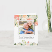 Begrafenis bedankkaarten | Bloemenweide Kaart (Voorkant)