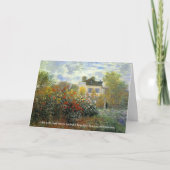 Begrafenis bedankkaarten | De tuin Kaart (Voorkant)