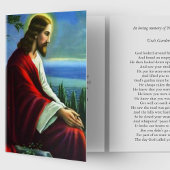 Begrafenis bedankkaarten | Jezus Christus bidden 0