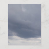 Begrafenis bewolkte sympathie verdriet dank u kaar (Achterkant)