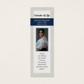 Begrafenis Bladwijzer Sjabloon Mini Visitekaartjes (Voorkant)