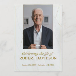 Begrafenis Custom Marble Memorial Fototafel Programma