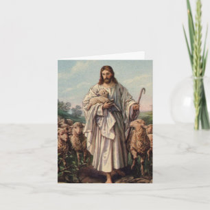 Begrafenis dank u kaarten Jezus Goede Herder 6