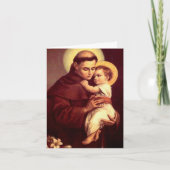 Begrafenis dank u kaarten | St Anthony 3 (Voorkant)