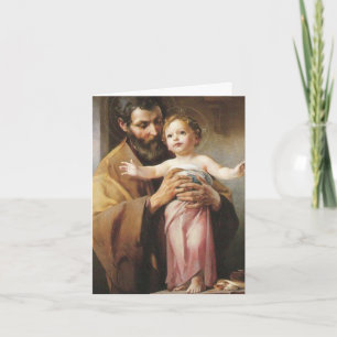Begrafenis dank u kaarten St. Joseph & Christ Ki