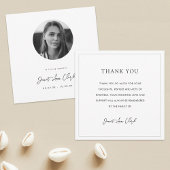 Begrafenis en sympathie bedankkaart