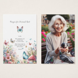 Begrafenis / Gedenkgebed Kaart voor de eeuwige rus