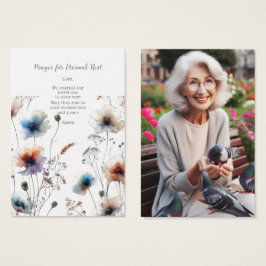 Begrafenis / Gedenkgebed Kaart voor de eeuwige rus