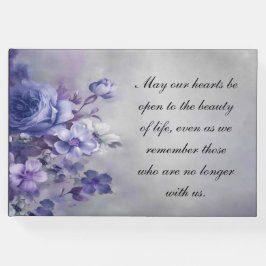 Begrafenis Guestbook Memorial Bloemensentiment Gastenboek