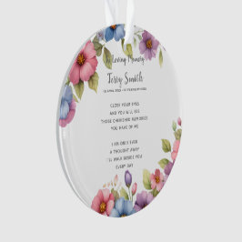 Begrafenis / Herdenking Ornament