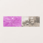 begrafenis in een liefdevol gebed van het roos/ged kaart (Binnenkant ongevouwen)