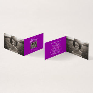 Begrafenis in ons hart voor eeuwig mauve gedichten kaart