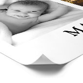 begrafenis | Memorial Photo Collage Poster (Hoek)