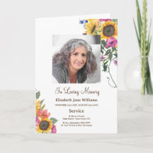 Begrafenis overlijdensvolgorde van de dienst Fotop