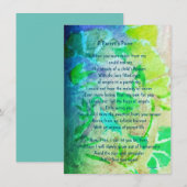 Begrafenis Sympathie Gedicht Verlies van kind down Aankondiging (Voorkant / Achterkant)