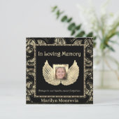 begrafenis / uitnodiging tot het indienen van een (Staand voorkant)