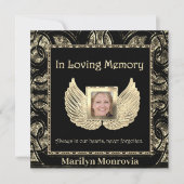 begrafenis / uitnodiging tot het indienen van een (Voorkant)