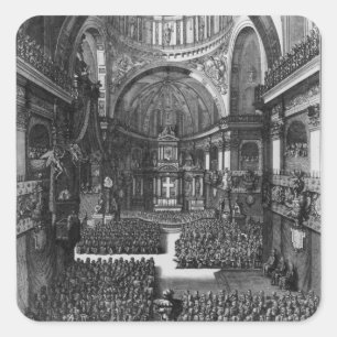 Begrafenis van Marie-Louise d'Orleans Koningin van Vierkante Sticker