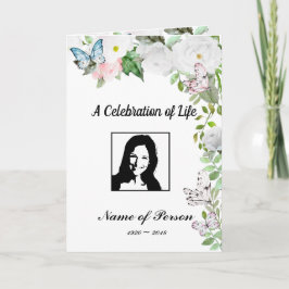 begrafenis/viering van het leven/herdenkingsprogra programma