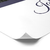 Begrafenis Welkomstbord Collage Sjabloon Poster (Hoek)