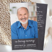 Begrafenisgebed Kaarten Foto Sympathie Slate Contactkaartje