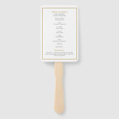 Begrafenisherdenking Orde van Service Programma Fo Handwaaier (Achterkant)