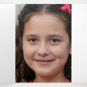 Begrafenisprogramma service in onze harten donker drieluik programma (Binnenkant midden)