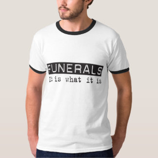 begrafenissen t-shirt