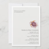 Begrafenisviering van het leven kaart (Voorkant)