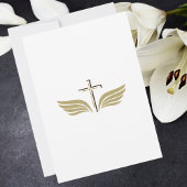 Begrafenisviering van het leven Memorial Airplane Kaart