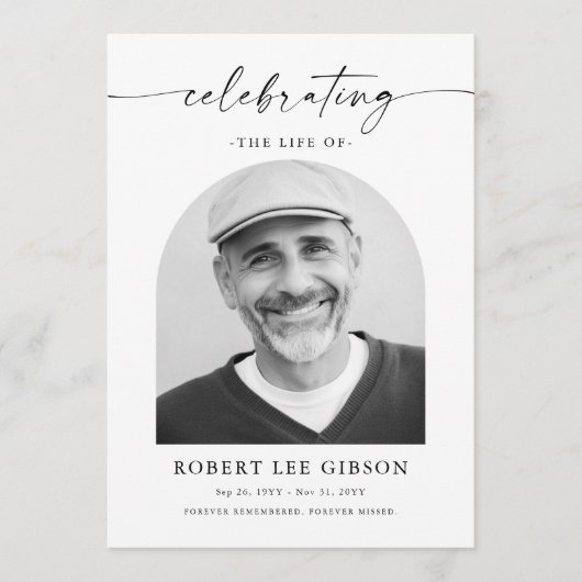 Begrafenisvolgorde van de dienst Viering van het l Programma (Voorkant)