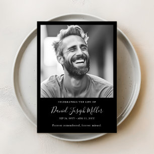 Begrafenisvolgorde van de dienst Viering van het l Programma