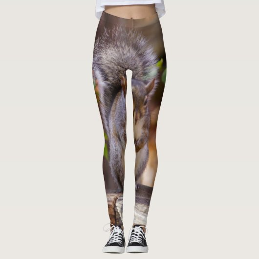 Begrepen eekhoorn leggings (Voorkant)