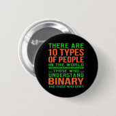 Begrijp Binaire Programmering van de Software Ronde Button 5,7 Cm (Voorkant /achterkant)