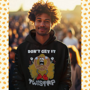 Begrijp het niet verdraaid Angry Pretzel Hoodie