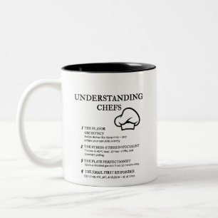 Begrijpen Chefs Tweekleurige Koffiemok