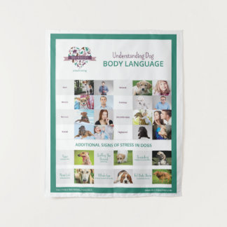 Begrijpen van de Tapestry van het Dog Body Wandkleed