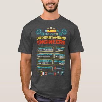 Begrijpend de Funny Engineers van de Ingenieurs T-shirt