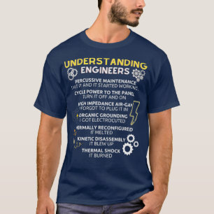 Begrijpend het Begrijpen van de Lefheid van de Ing T-shirt