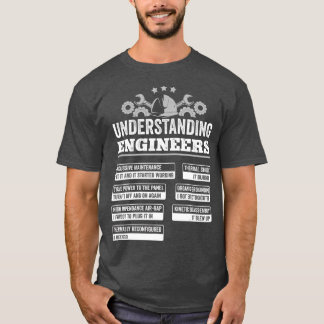 Begrijpend ingenieurs Funny Mechanical Engineering T-shirt
