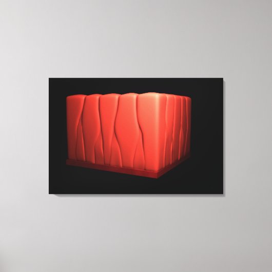 Begrip pseudostratificeerd Columnar epithelium Canvas Afdruk (Voorkant)
