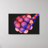 Begripelijk Afbeelding van Alveoli 1 Canvas Afdruk (Voorkant)