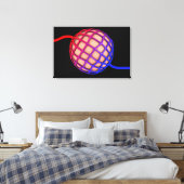 Begripelijk Afbeelding van Alveolus Canvas Afdruk (Insitu (Slaapkamer))